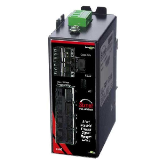 Switch géré 8p 8xRJ45 Gigabit (4 combinés SFP)-Lire la description