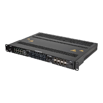 Switch géré 1U montage rack modulaire 24p Gigabit 1xVAC/DC-Lire la description