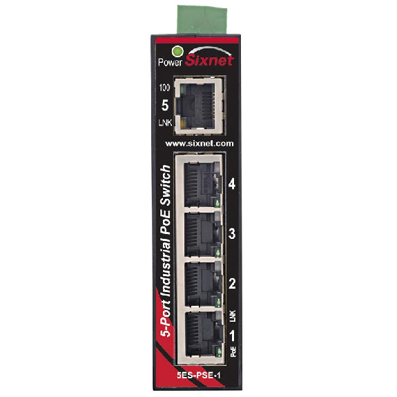 Switch non géré 5p 5xRJ45 10/100 (4 PoE) Switch non géré 5p 5xRJ45 10/100 (4 PoE)-Lire la description