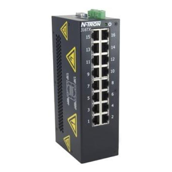 Switch Ethernet industriel non géré 16 ports RJ45 10/100 Switch Ethernet industriel non géré 16 ports RJ45 10/100-Lire la description