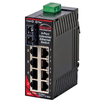 Switch non géré 9p 8xRJ45 10/100, 1xFIBRE singlemode SC, 60+km-Lire la description