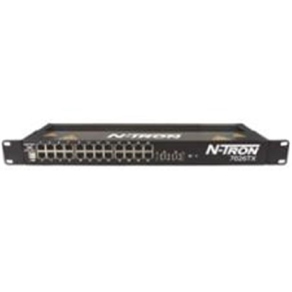 Switch géré 26p 24xRJ-45 10/100, 2xSFP Gigabit, 90-264VAC/90-300VDC-Lire la description