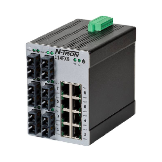 Switch non géré 14p 8xRJ45 10/100, 6xFIBRE s.mode SC 80 km-Lire la description