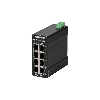 Switch 4p et Injecteur PoE non géré 4 PoE, rail DIN
