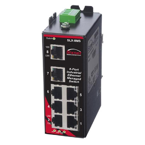 Switch géré 8p 8xRJ45 10/100BaseTX-Lire la description