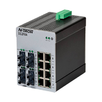 Switch non géré 12p 8xRJ45 10/100, 4xFIBRE s.mode ST 40 km-Lire la description