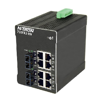 Switch géré 10p 8xRJ45 10/100, 2xFIBRE s.mode SC 15 km, HV-Lire la description