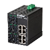 Switch géré 14p 8xRJ45 10/100, 6xFIBRE s.mode SC 15 km
