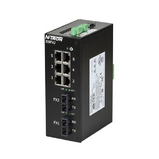 Switch non géré 8p 6xRJ45 10/100, 2xFIBRE s.mode ST, 40 km-Lire la description