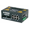 Switch surveillé PC 8p 6xRJ45 10/100, 2xFIBRE s.mode ST 80 km, N-VIEW