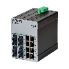 Switch non géré 12p 8xRJ45 10/100, 4xFIBRE m.mode ST 2 km