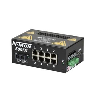 Switch surveillé PC 9p 8xRJ45 10/100, 1xFIBRE s.mode SC 80 km, N-VIEW
