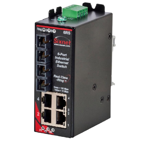 Switch Ethernet industriel 6 ports Switch Ethernet industriel 6 ports-Lire la description