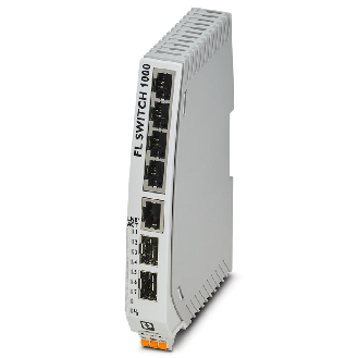 Switch non managé, 5 ports RJ45 10/100 MBit/s, 2 ports FO 100 Mbits/s-Lire la description