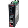 Switch non géré 3p 2xRJ45 10/100, 1xFIBRE singlemode ST, 40+km, métal