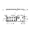 Switch Ethernet non managé 8 voies M12x1, IP67
