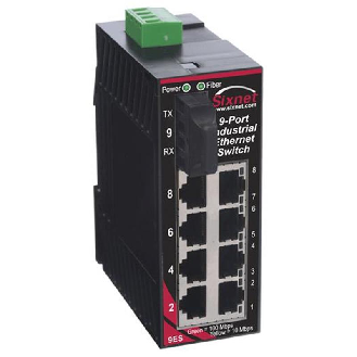 Switch non géré 9p 8xRJ45 10/100, 1xFIBRE s.mode SC 20 Km-Lire la description