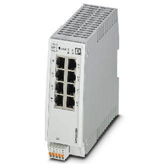 Switch managé 8 Ports RJ45 10/100/1000 Mbit/s IP20, PROFINET-Lire la description