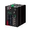 Switch 14-Port Gigabit Managé POE (8+6) smode Fiber Port SC 15km