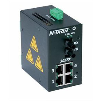 Switch surveillé 6p 4xRJ45 10/100, 2xFIBRE s.mode SC 80 km, N-VIEW-Lire la description