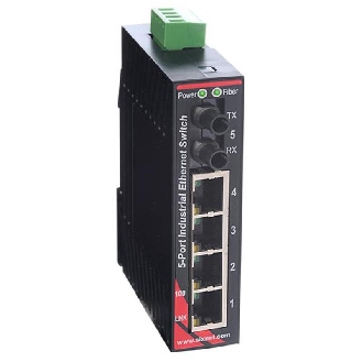 Switch non géré 5p 4xRJ45 10/100, 1xFIBRE 100 s.mode ST, 20km-Lire la description