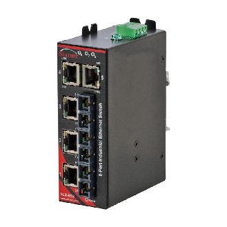 Switch non géré 8p 5xRJ45 10/100, 3xFIBRE s.mode SC 20 km, métal-Lire la description