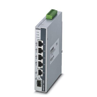 Switch Ethernet PoE+ 6 ports 1RJ45-T, 4POE-GT, 1SFP-Lire la description