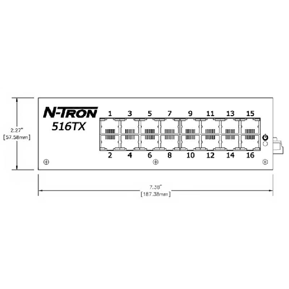Switch non géré 16p 16xRJ45 10/100 Switch non géré 16p 16xRJ45 10/100-Lire la description