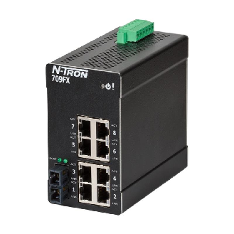 Switch géré 9p 8xRJ45 10/100, 1xFIBRE m.mode SC 2 km-Lire la description