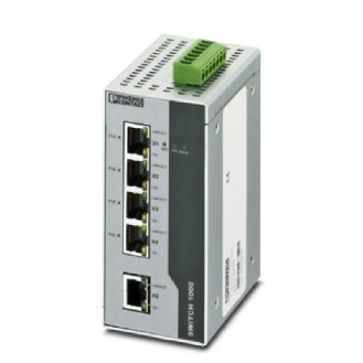 Switch Ethernet PoE+ 5 ports 1RJ45-T, 4POE 10/100 Mbits/s.-Lire la description