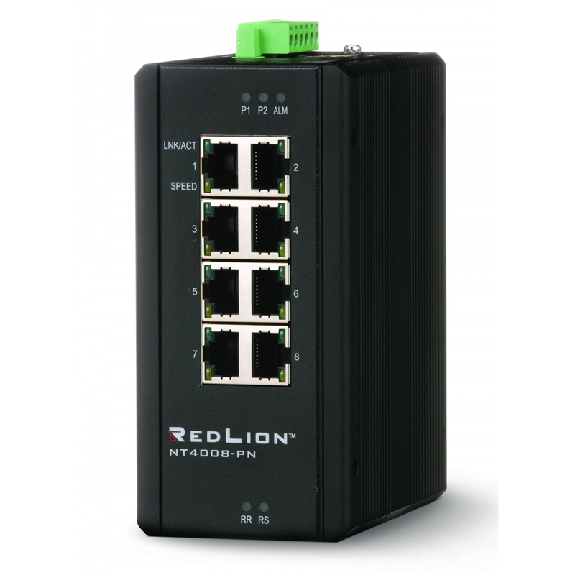 Switch Eth. managé Profinet Gigabit (8xRJ45), PNIO CC-B, MRC-Lire la description