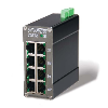 Switch non géré 8p 8xRJ45 10/100, rail DIN, métal