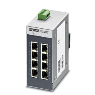 Switch Ethernet non managé, 8 ports TP-RJ45 10/100 Mbits/s-Lire la description