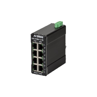 Switch 4p et Injecteur PoE non géré 4 PoE, rail DIN opt MDR-Lire la description