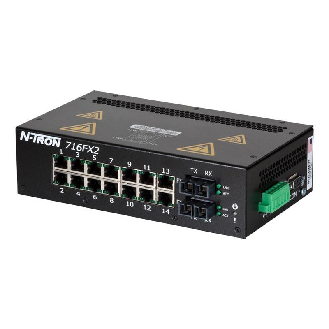 Switch géré 16p 14xRJ45 10/100, 2xFIBRE s.mode SC 15 km-Lire la description