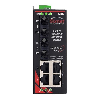 Switch Ethernet industriel 6 ports RJ45 et 2 ports fibre ST