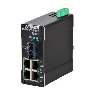 Switch non géré 5p 4xRJ45 10/100 (4xPoE), 1xFIBRE m.mode SC 2 km-Lire la description