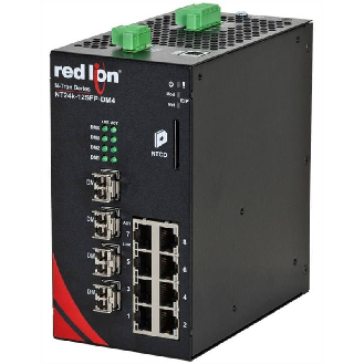 Switch Ethernet Industriel manageable 12-Port Gigabit-Lire la description