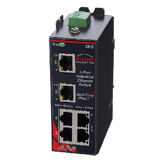 Switch surveillé 6p 6xRJ45 10/100, métal-Lire la description