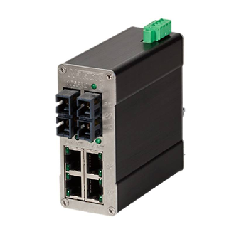 Switch non géré 6p 4xRJ45 10/100, 2xFIBRE s.mode SC 80 km-Lire la description