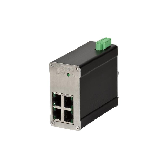 Switch non géré 4p 4xRJ45 10/100, 10-30VDC, IP20, opt MDR-Lire la description