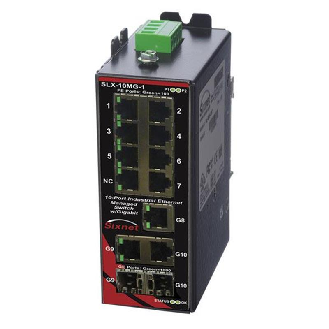 Switch géré 10p 7xRJ45 10/100 (2 FIBRE) 3xRJ45 Gigabit (2 FIBRE Giga)-Lire la description