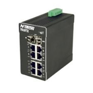 Switch géré 10p 8xRJ45 10/100, 2xSFP Gigabit-Lire la description