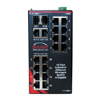 Switch géré 18p 16xRJ45 10/100 (2 FIBRE), 2xRJ45 Giga (2 FIBRE Giga)-Lire la description