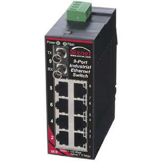 Switch non géré 9p 8RJ45 10/100, 1xFIBRE singlemode SC, 20 Km-Lire la description