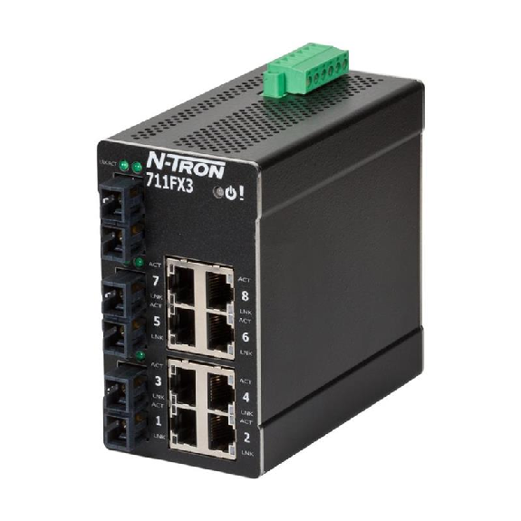 Switch géré 11p 8xRJ45 10/100, 3xFIBRE s.mode SC 80 km Switch géré 11p 8xRJ45 10/100, 3xFIBRE s.mode SC 80 km-Lire la description