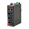 Switch non géré 8p 5xRJ45 10/100, 3xFIBRE s.mode SC 40 Km, métal