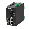 Switch surveillé 5p 4xRJ45 10/100, 1xFIBRE s.mode SC 40 km, N-VIEW