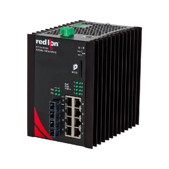 Switch 10-Port Gigabit Managé POE (8+2) smode Fiber Port SC 15km-Lire la description