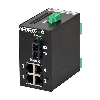 Switch non géré 5p 4xRJ45 10/100, 1xFIBRE m.mode ST 2 km